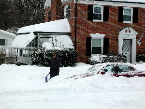 Matt Digging out