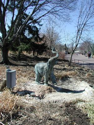 Elephant statue