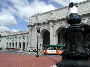 Outside Union Station