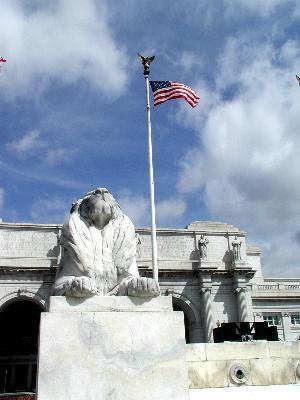 Outside Union Station