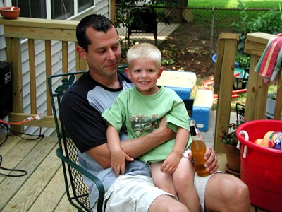 Declan and Dad