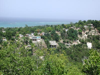 View from ATV track