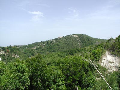 View from ATV track