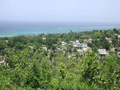 View from ATV track