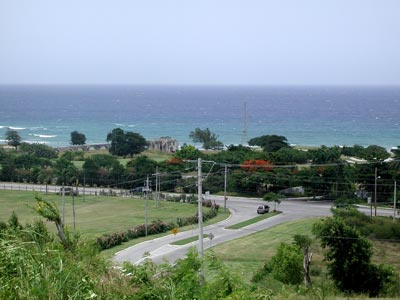 View from ATV track