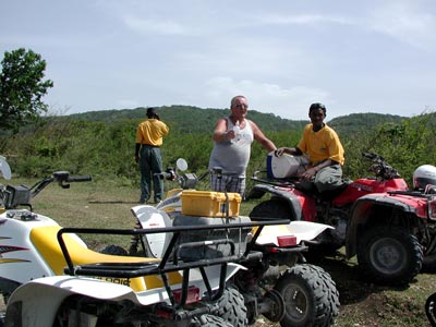 Dad with guides