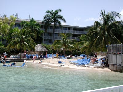 another beachy alcove in the resort